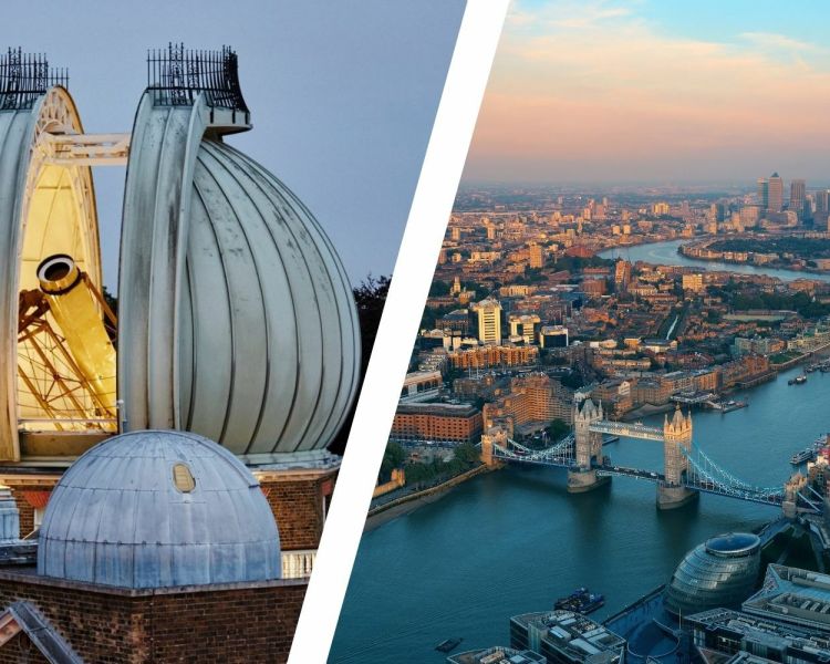 london city break for two with the royal observatory tickets