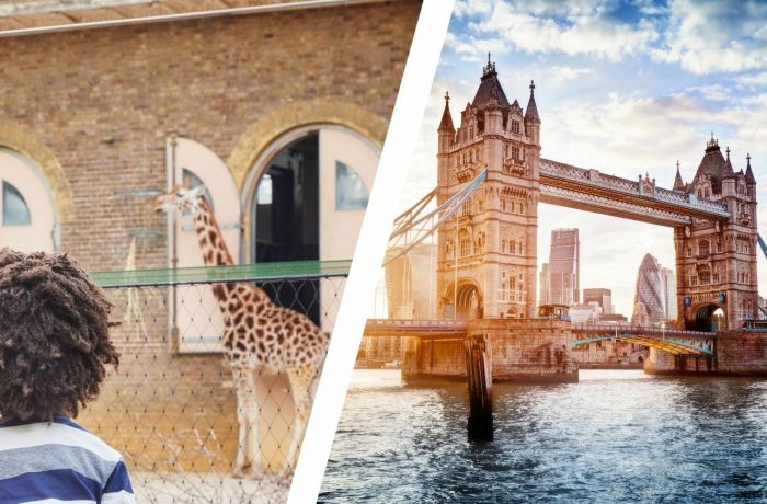 London city break with tickets to london zoo