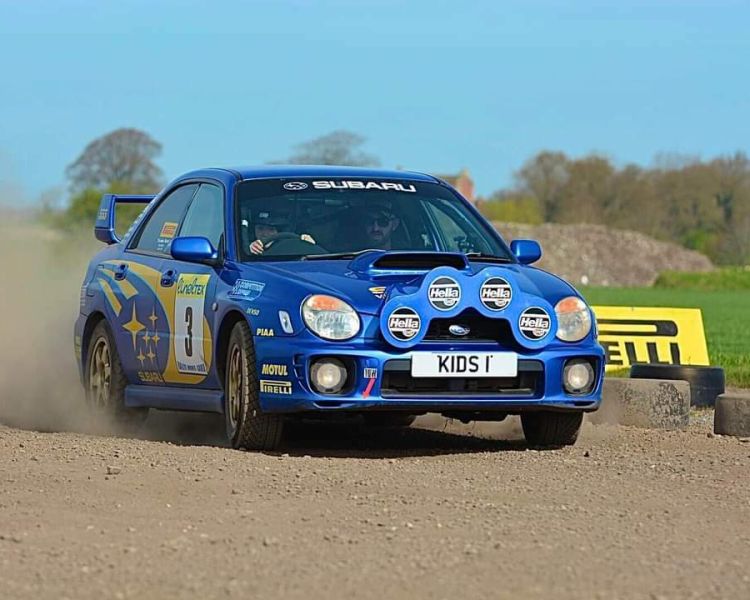 Subaru rally driving experience