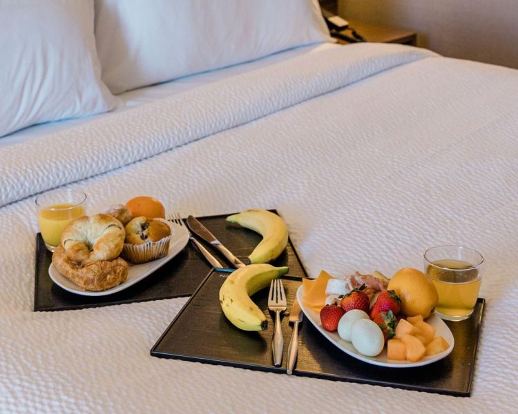 Breakfast tray bed bedroom min