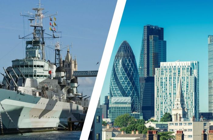 London city break with hms belfast tickets