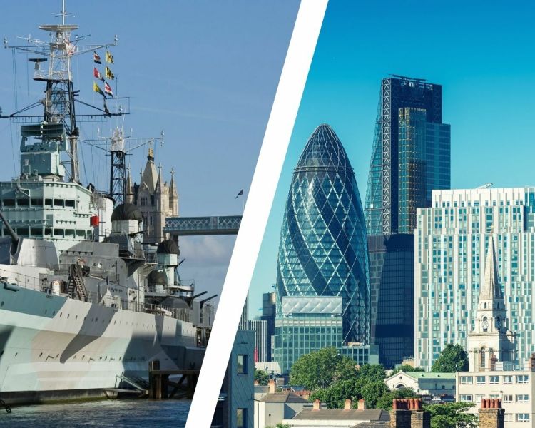 London city break with hms belfast tickets