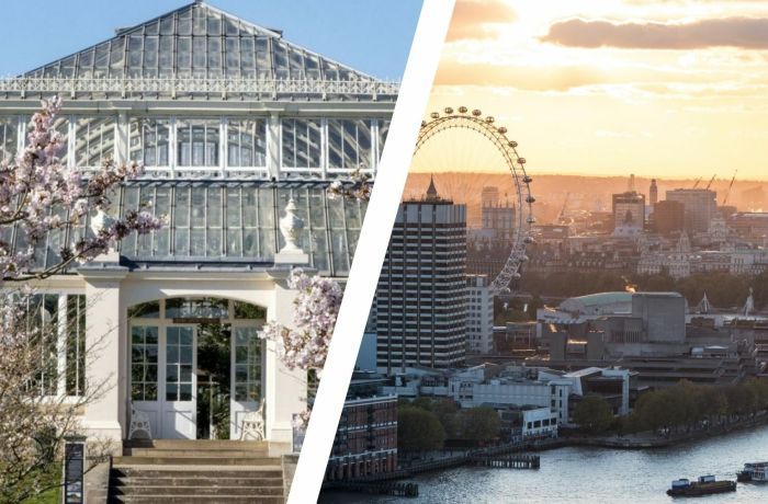 London city brek for two with tickets to kew gardens