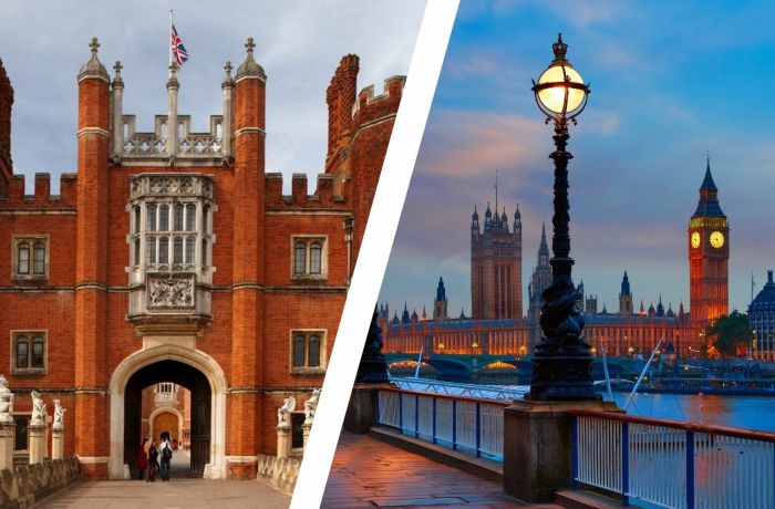 London city break for two with tickets to hampton court palace