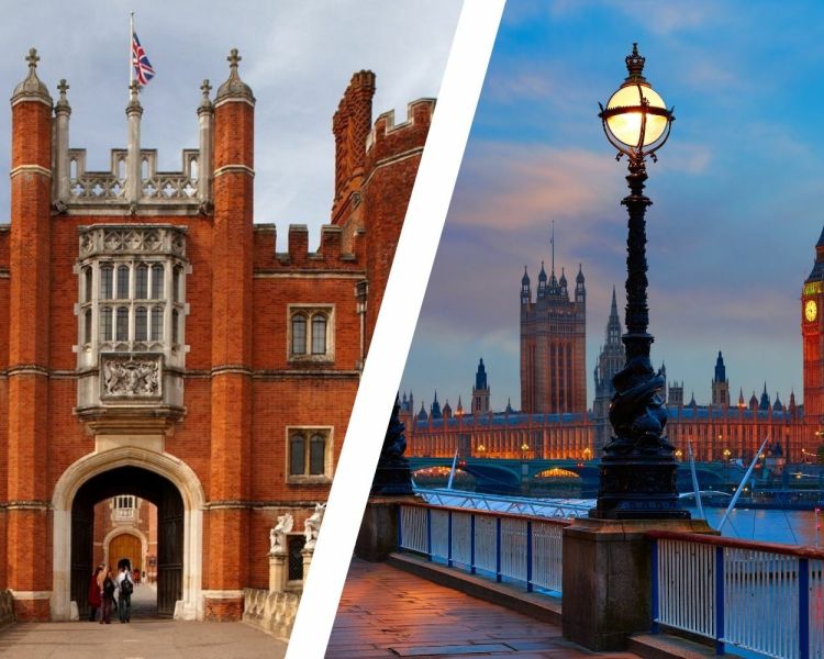 London city break for two with tickets to hampton court palace