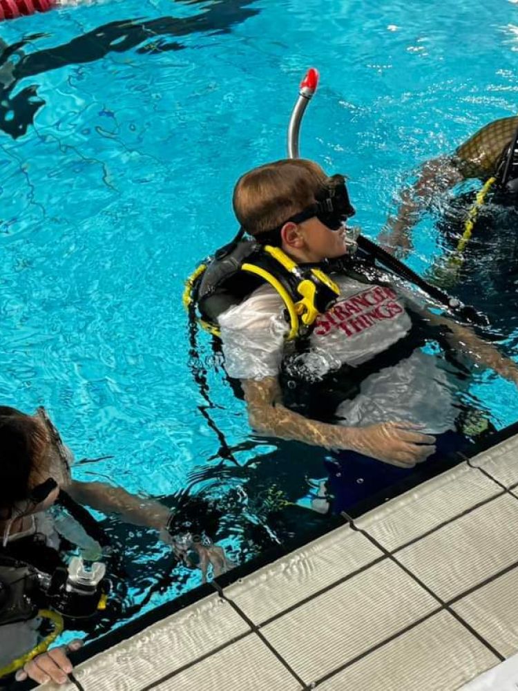bubble maker scuba diving experience for children