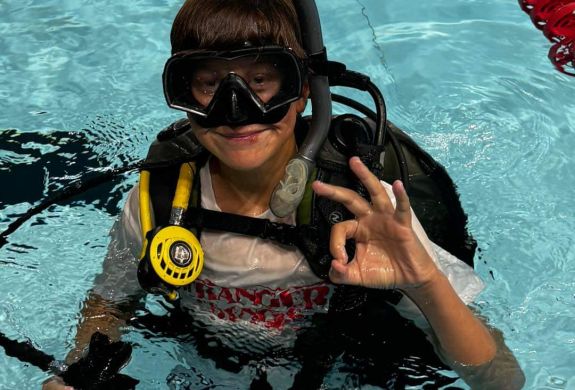 bubble maker scuba diving experience for children