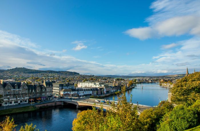 Inverness in Scotland