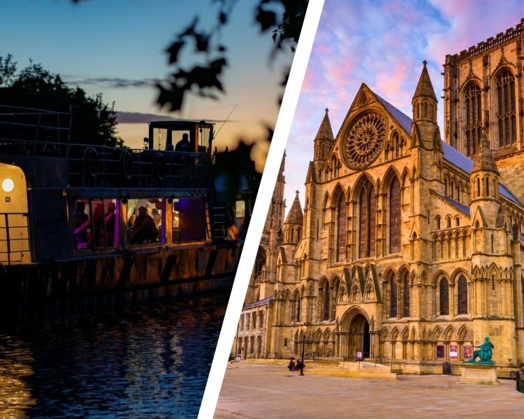York short break for two with party nights river cruise