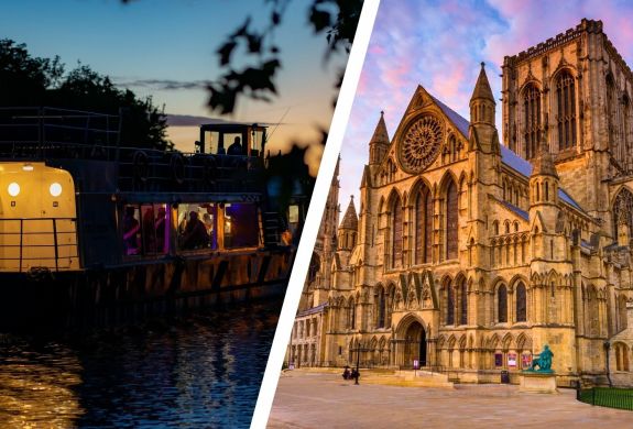 York short break for two with party nights river cruise