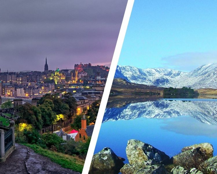 Edinburgh short break for two with stirling castle the kelpies and loch lomond day tour