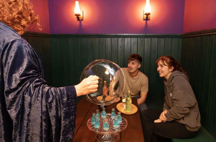magical potion experience at the rose street covenstead In edinburgh