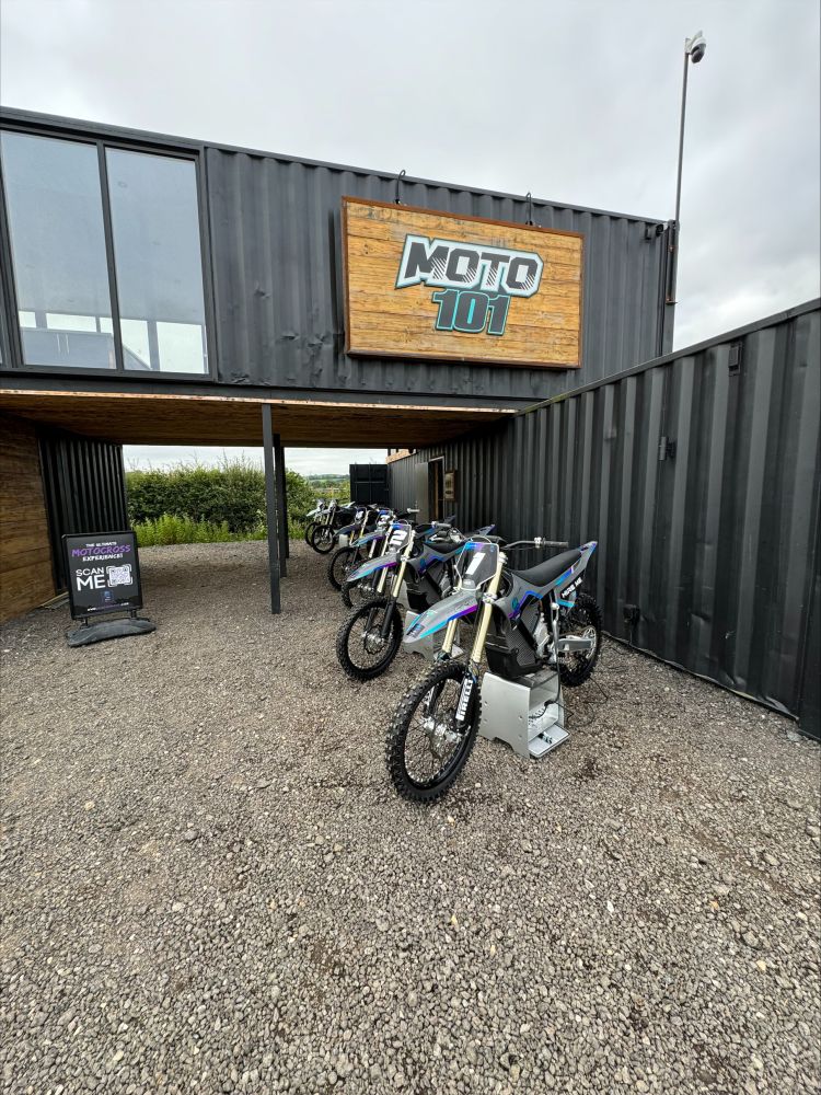 motocross bikes available for a motocross experience day