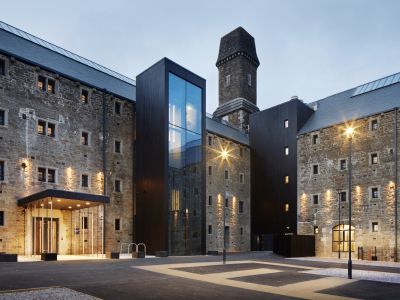 front of the bodmin jail hotel