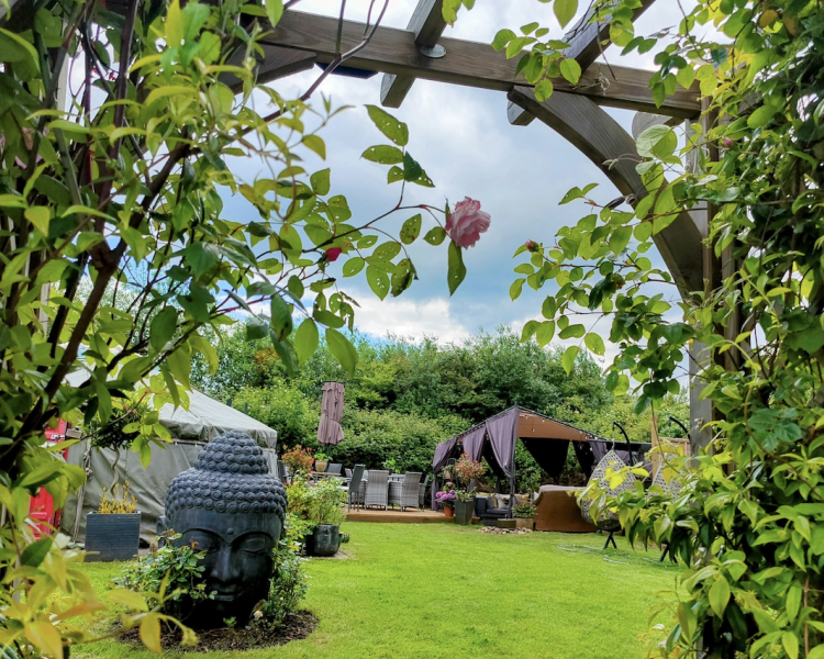 Relaxing garden