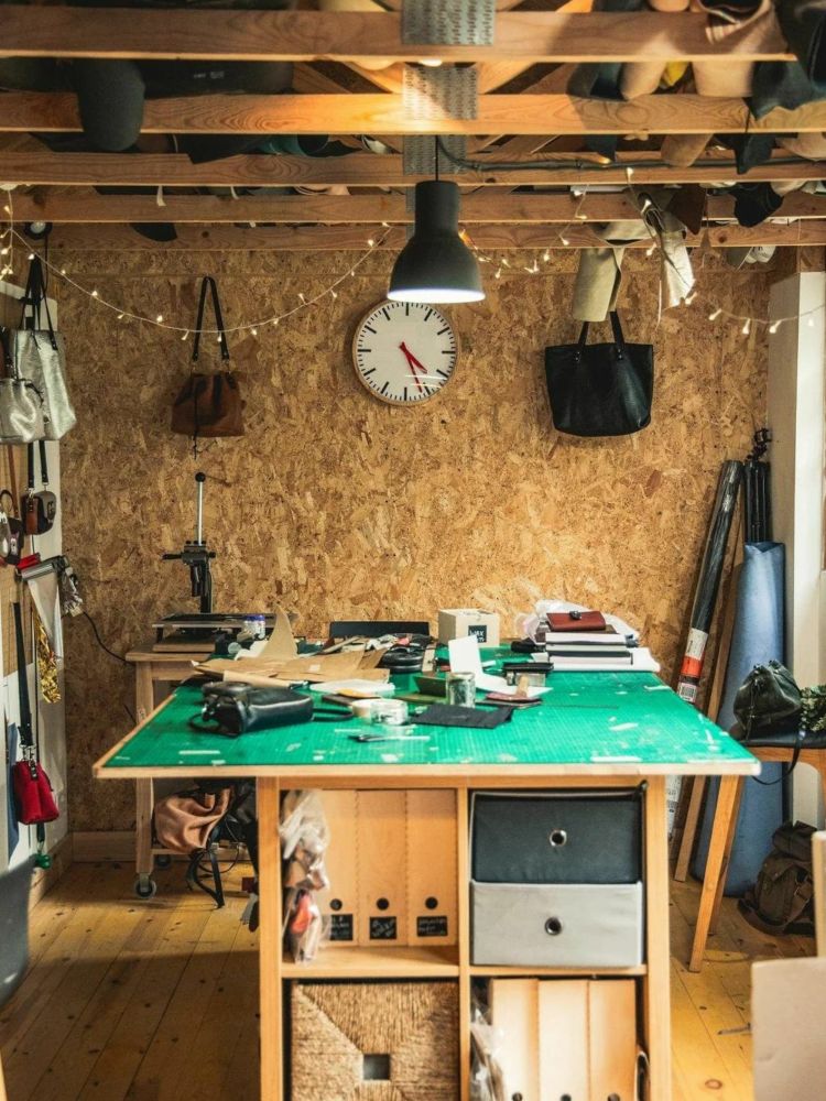 Leather workshop