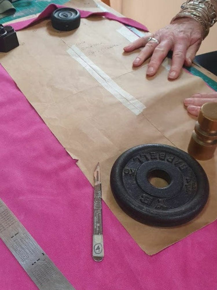 leather bag making