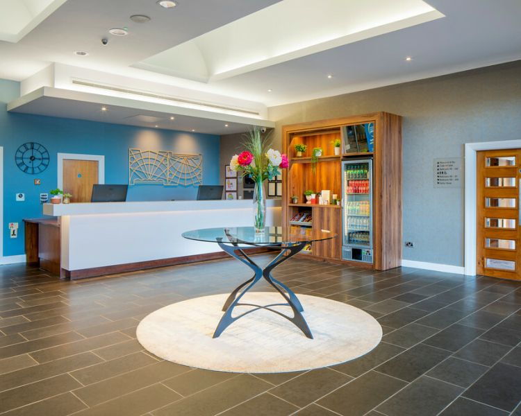 Spa lobby q hotels