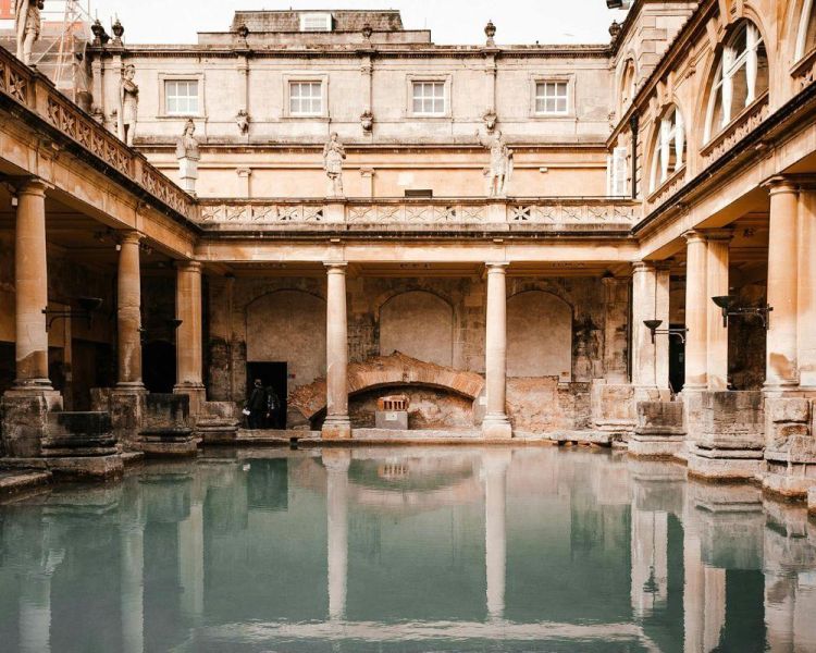 Roman baths in bath