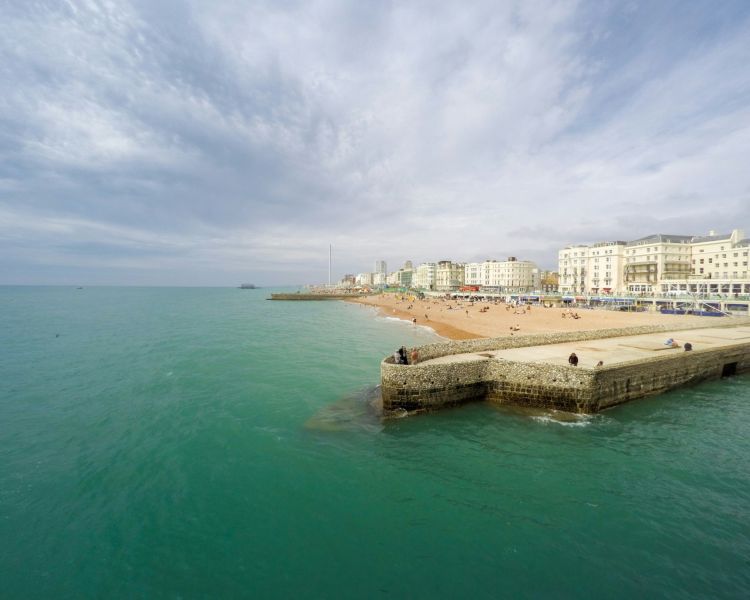 Brighton coastline