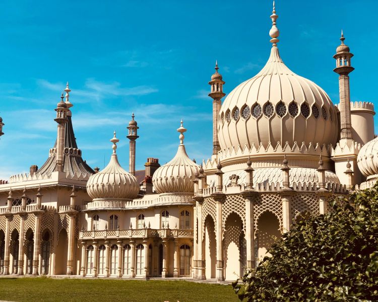 Brighton pavilion in brighton