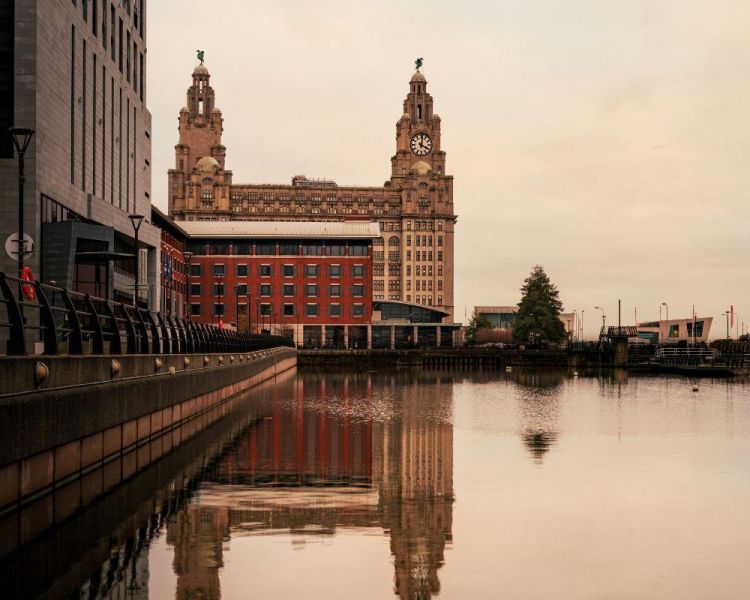 Albert docks in liverpool