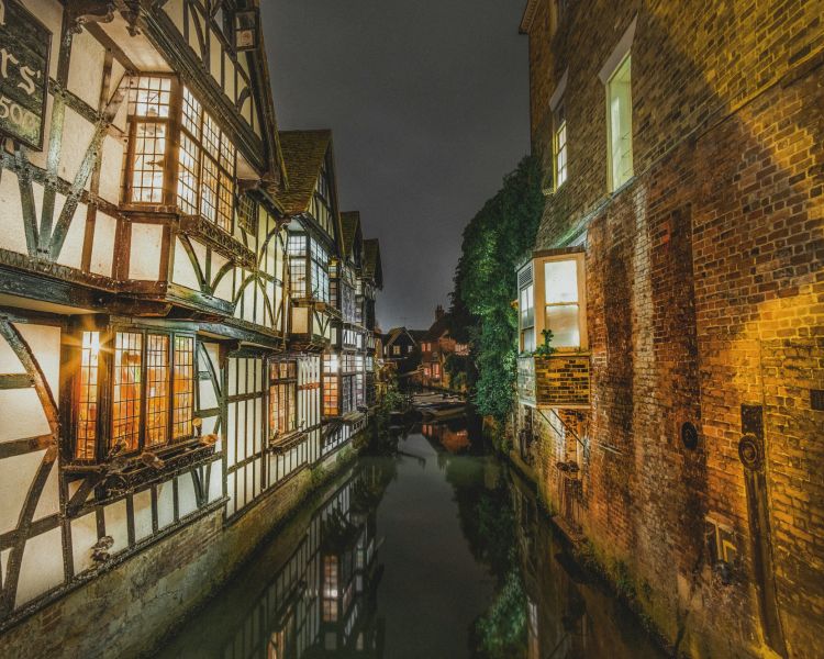 Traditional timber framed buildings in canterbury