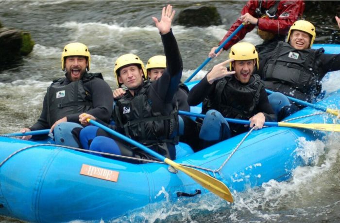 rafting on the river tay experience day