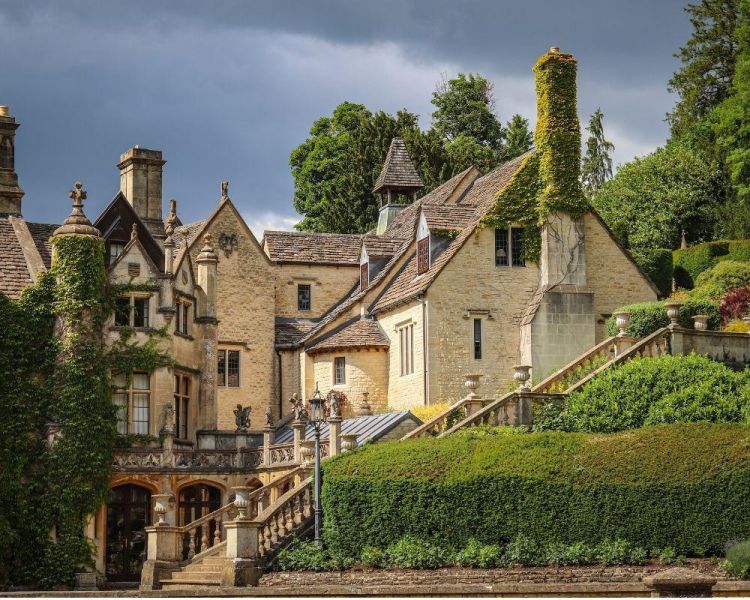 The cotswold village of castle combe