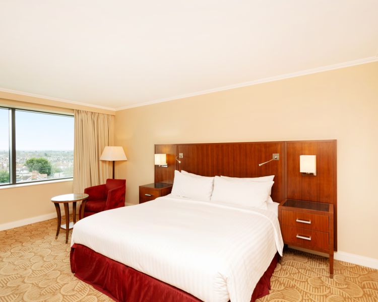 double room at the london twickenham stadium hotel on a london break for two