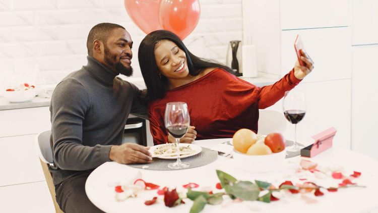 Romantic dinner for two