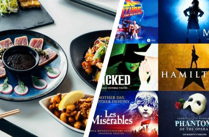 Bottomless brunch with choice of london theatre show