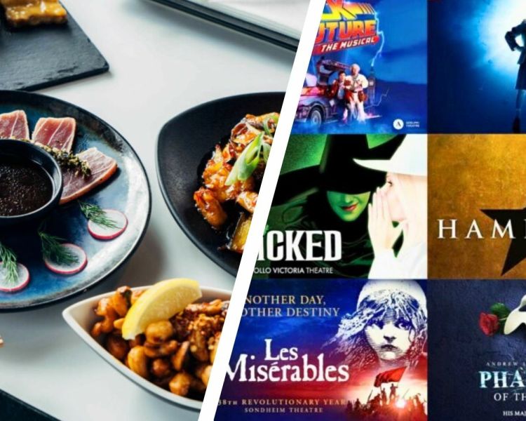 Bottomless brunch with choice of london theatre show