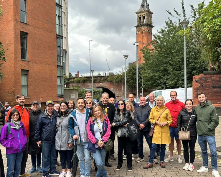 Brit Music Tours guests at the end of the tour scaled