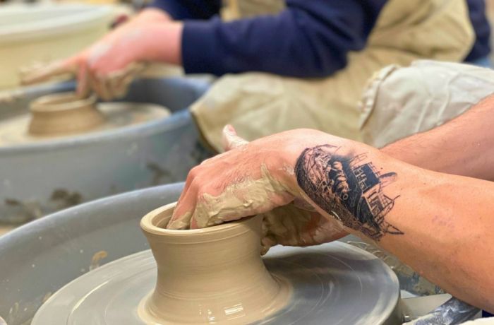 Pottery throwing workshop