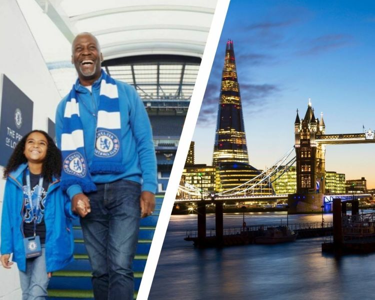 Chelsea stadium tour with london hotel stay