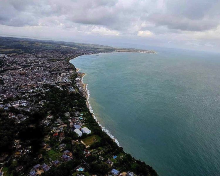 25 mile private R44 helicopter flight experience