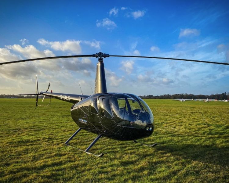 25 mile private R44 helicopter flight experience