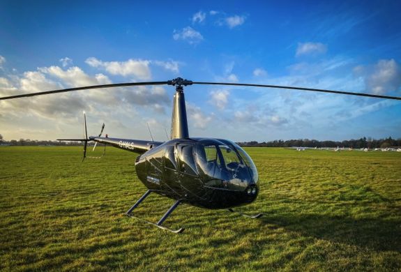 25 mile private R44 helicopter flight experience