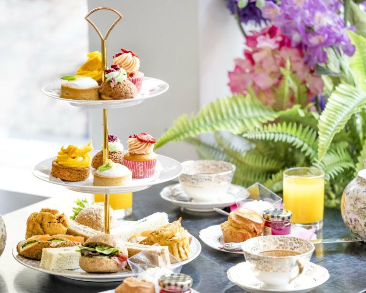 afternoon tea at brigit's bakery in covent garden