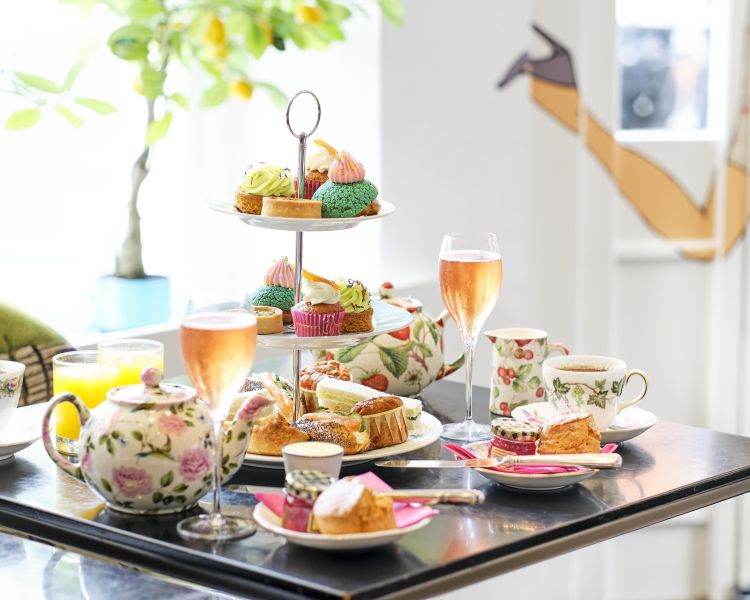 afternoon tea at brigit's bakery in covent garden