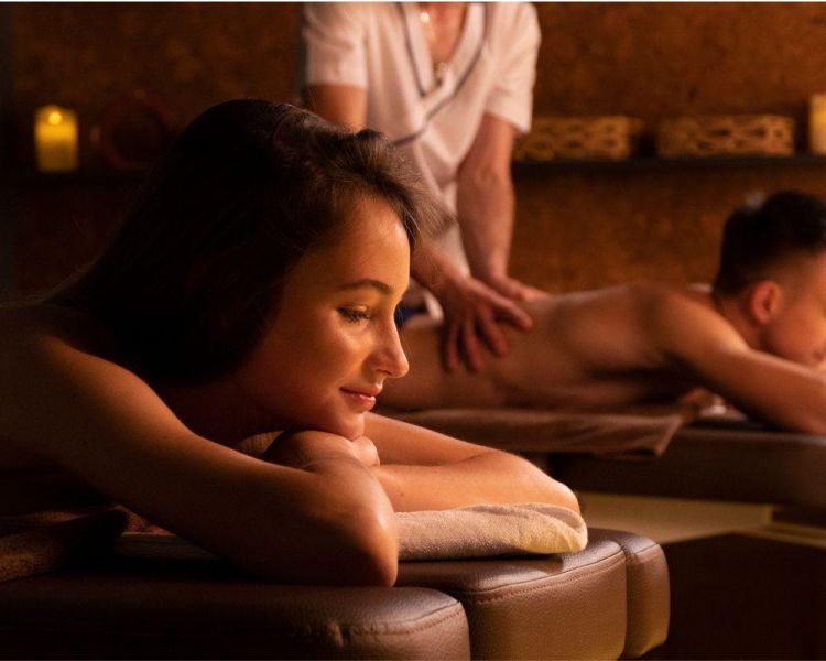 Couples spa day...