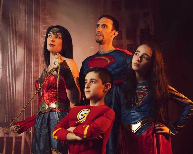 superhero photoshoot experience day
