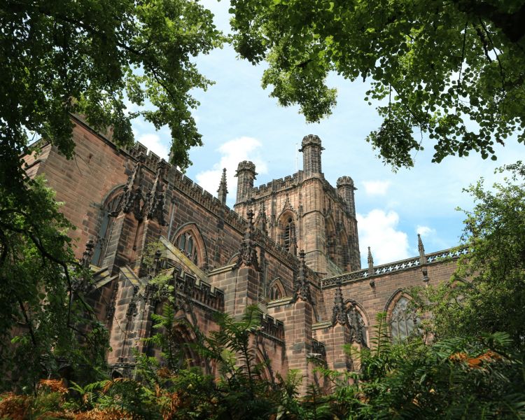 View of chester cathedral