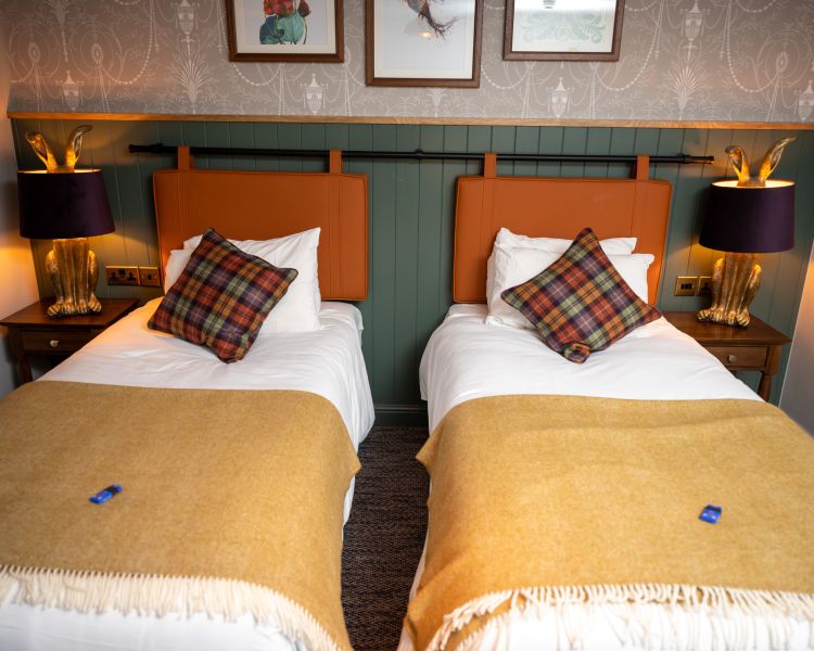 twin room hotel stay for 2