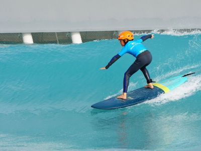 the wave surfing experience