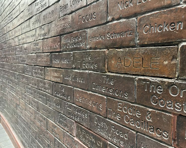 Wall of fame liverpool