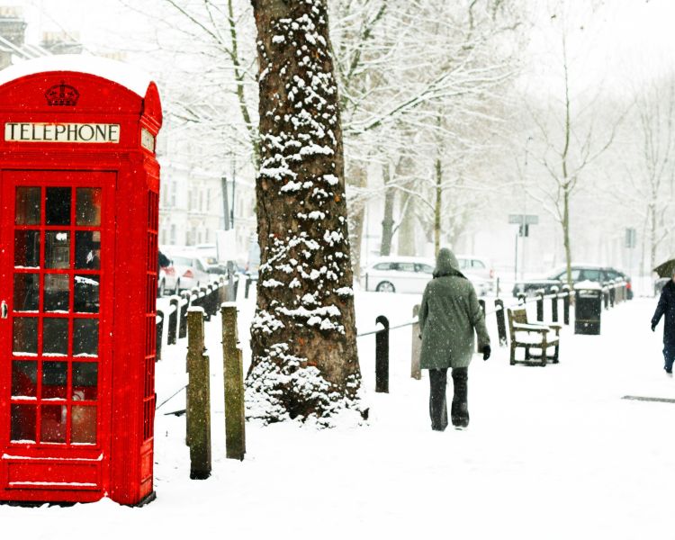 London at christmas