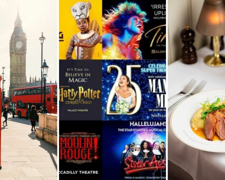 One night london theatre break with meal at marco pierre whites london steakhouse