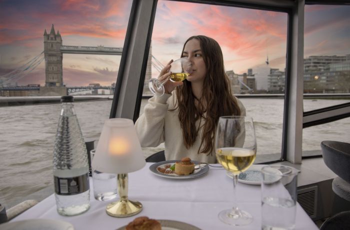 View on the London Dinner River Cruise